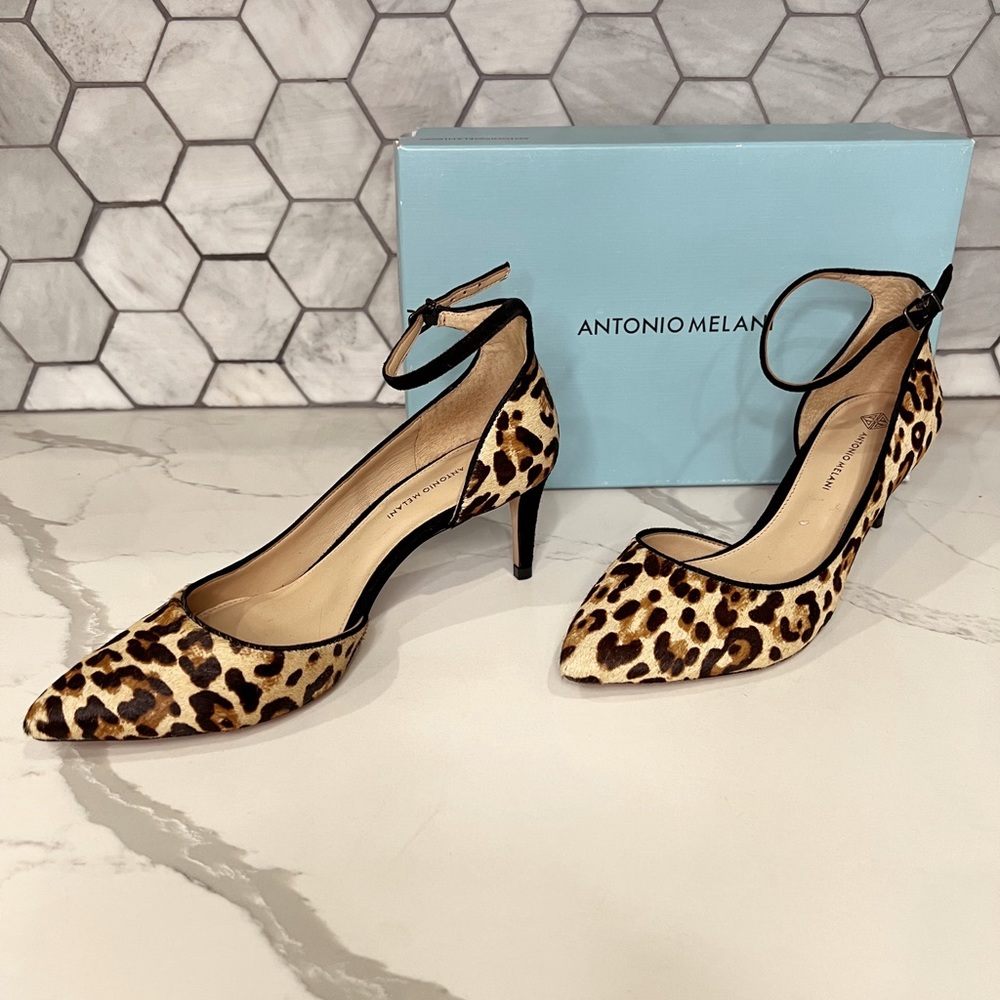 Antonio Melani leopard heel